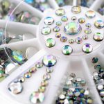 Nagų dailės akmenukai trijų dydžių