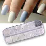 Smulkūs blizgučiai nagų dailei