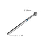 Deimantinis frezos antgalis vidutinio grubumo burbuliukas Ø 5mm