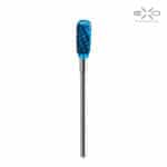 Kietojo metalo lydinio nagų frezos vidutinio grubumo antgalis EXO cilindras Ø 6mm