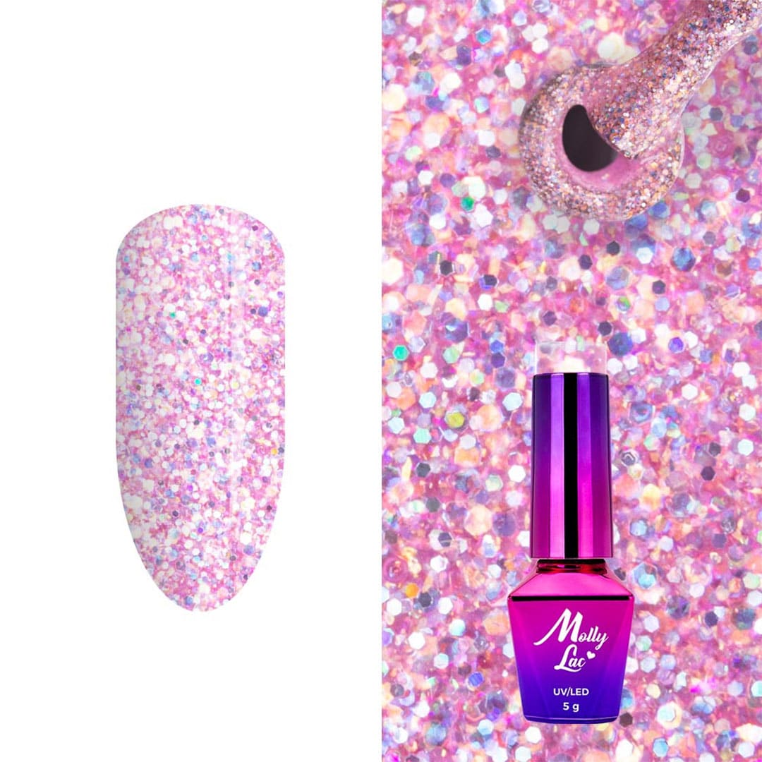 Gelinis nagų lakas Molly Lac 5g. Spotlight Nr. 631 Dreamer - Image 1
