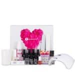 Gelinio lakavimo rinkinys NTN Premium "Manicure Box" su 54W LED lempa