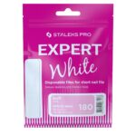 STALEKS EXPERT-51 WHITE keičiami abrazyvai nagų poliravimo dildei 240 gritų, 10 vnt.