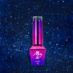 Gelinis nagų lakas Molly Lac 5g. Winter Crystalize Last Night Nr. 227 - Image 2