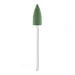 Silikoninis nagų frezos antgalis EXO poliravimui Ø10mm 20mm ilgio