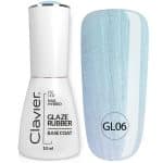 Krāsaina gumijas bāze nagiem Luxury GLAZE gumijas bāze 10ml. Calestial GL06
