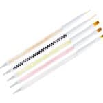 Dvipusis gelio šepetėlių ir taškavimo įrankų rinkinys Naildesign 5vnt.