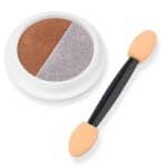 Chrome efekto pudra nagams Clavier Nr.10