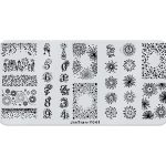 Plokštelė nagų dailei Silvester 1