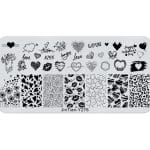 Plokštelė nagų dailei Valentine 1