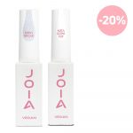 BB cream base Shiny Sugar 8 ml + Aqua Gloss Top No Wipe 8 ml JOIA vegan Set
