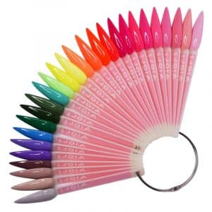 Gēla laku palete uz galiņiem 075-104 JOIA vegan