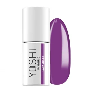 Gelinis lakas YOSHI UV LED Lady Violet 6 ml - 126
