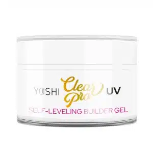 Savaime išsilyginantis statybinis gelis YOSHI Gel Clear PRO LED UV 15ml.