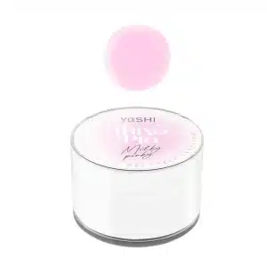 Savaime išsilyginantis gelis YOSHI THIXO PRO Gel UV/LED Milky Pinky 15ml.