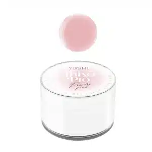 Savaime išsilyginantis gelis YOSHI THIXO PRO Gel UV/LED Powder Pink 15ml.