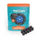 Pedikiūro kepuraitės Clavier Medisterill 13 mm. 180 gritų 10 vnt.