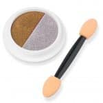 Chrome efekto pudra nagams Clavier Nr.07