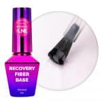 Gumijas pamatne ar zīda šķiedru Molly Lac Recovery Fiber Base Clear 10g.