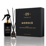 Aromatic•89• Rinkinys: Namų kvapas su lazdelėmis ir purškiamas namų kvapas MAROCCO