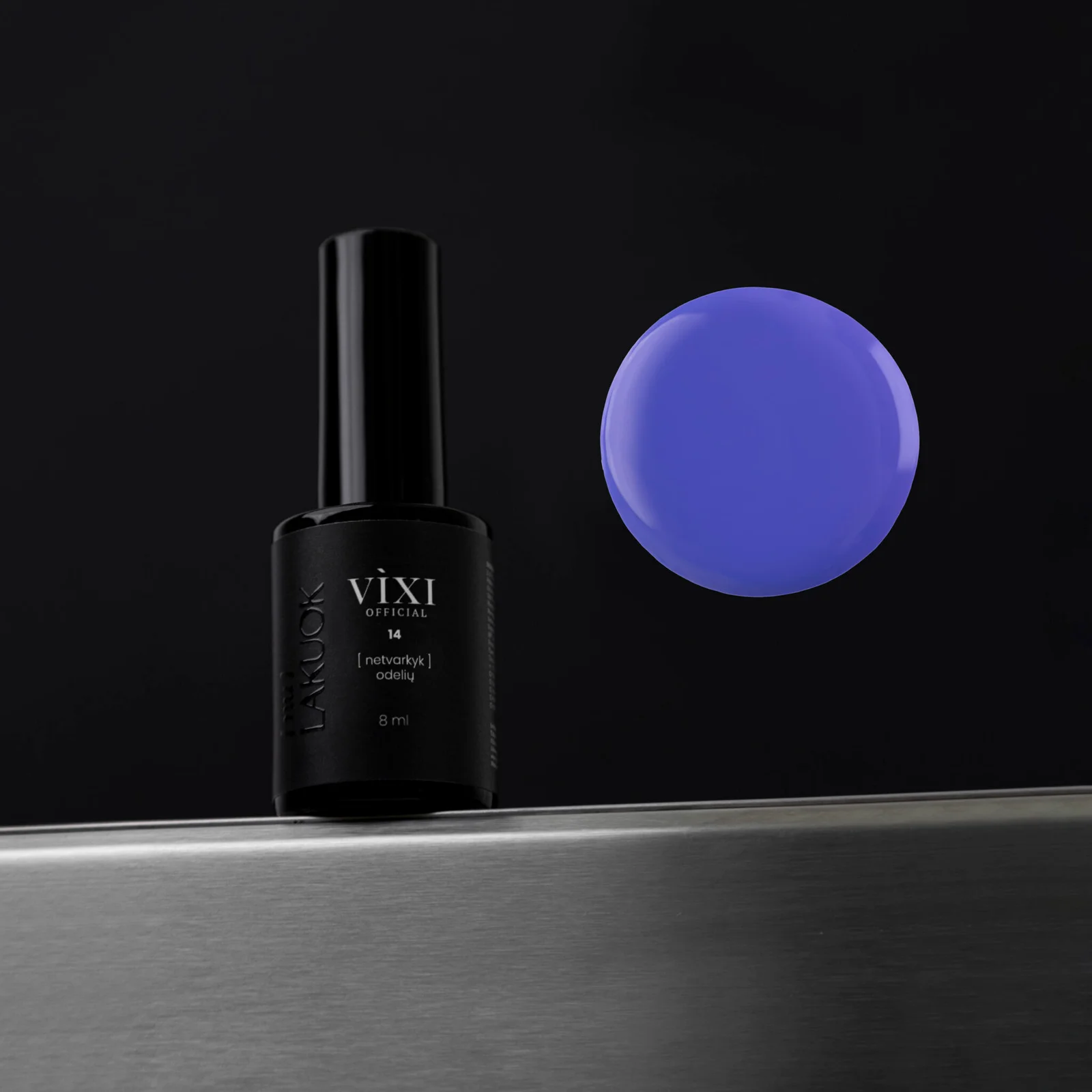 VIXI gelinis nagų lakas Nr.14 „Netvarkyk odelių” 8ml. - Image 1