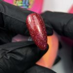 Gelinis lakas Jelly Gelly Glitter Sparkling Flame 12ml. - Image 3