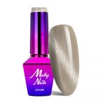 Gelinis nagų lakas Molly Lac Molly Nails Crystal Water Cat Eye 8g Nr.160