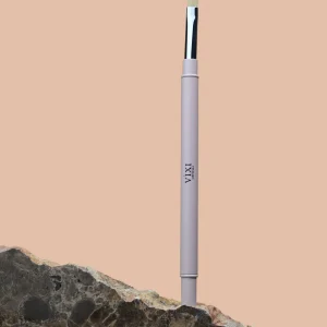 VIXI Dvipusis teptukas 2/1 plonas teptukas 12mm / 12:6 mm Beige