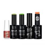 Gelinio lakavimo rinkinys " MollyLac FLUO SPRING" - Image 3