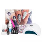 Gelinio lakavimo rinkinys " MollyLac FLUO SPRING"