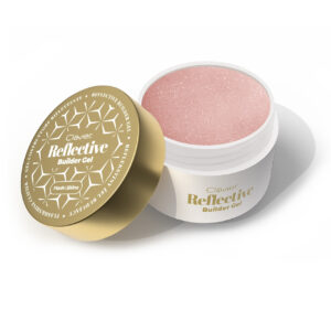 Nagu pieaudzēšanas želeja Clavier Reflectiv Builder Gel Flash & Shine No. 04 Nude glow 30g.