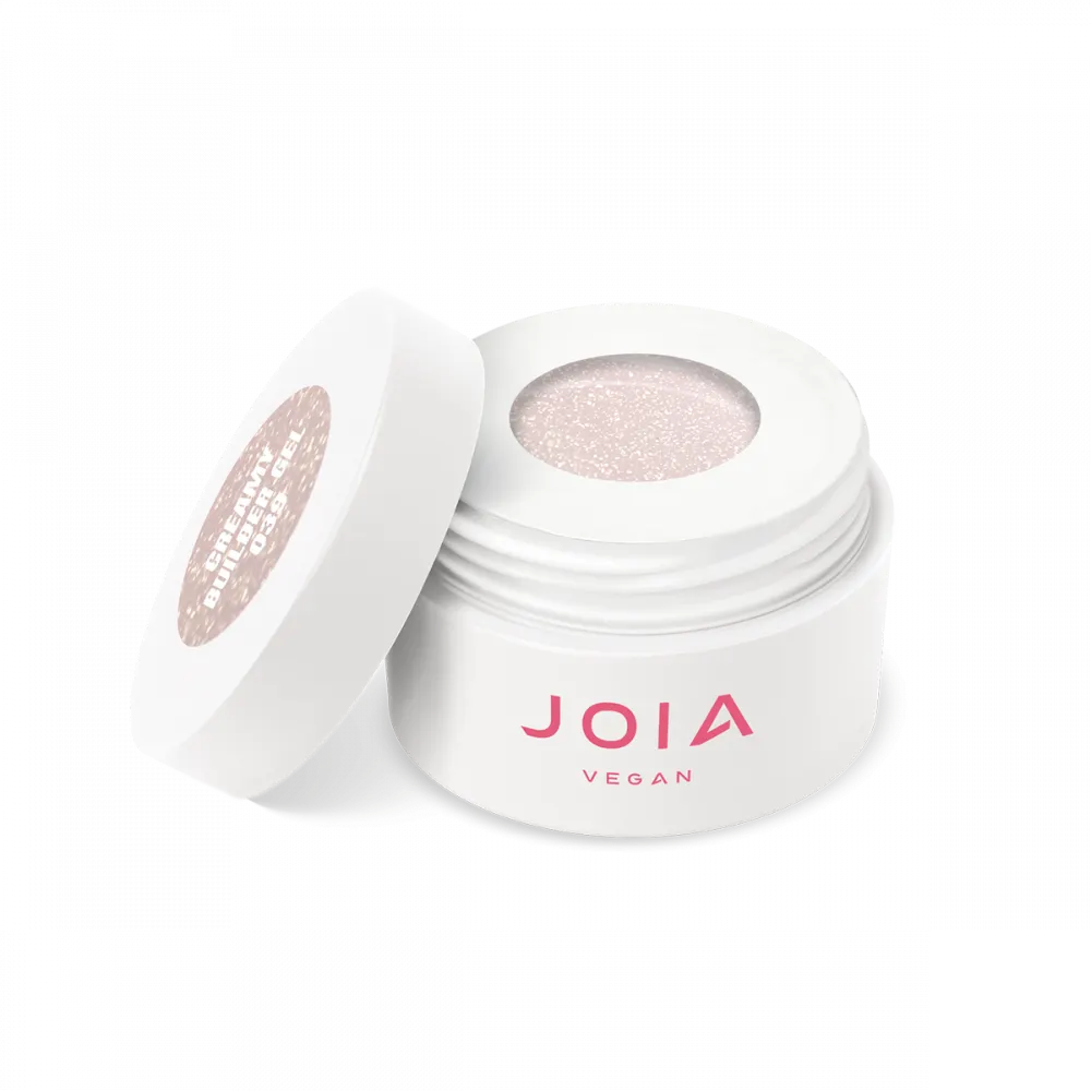 Statybinis gelis JOIA vegan Creamy Builder Gel JOIA vegan, 039 Warm Hoarfrost, 15ml - Image 1