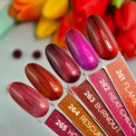 Gelinis lakas Cat eye YOSHI UV LED Flame on 6ml. – 261 - Image 2