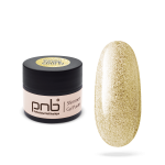Gelinė pasta nagų dizainui PNB Shimmer Gel Paste 02 gold