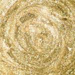 Gelinė pasta nagų dizainui PNB Shimmer Gel Paste 02 gold - Image 4