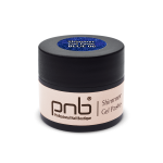 Gelinė pasta nagų dizainui PNB Shimmer Gel Paste 06 blue - Image 3