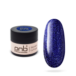 Gelinė pasta nagų dizainui PNB Shimmer Gel Paste 06 blue