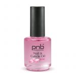 Nagų ir odelių aliejus PNB Nail&Cuticle Oil, Rose, 15ml