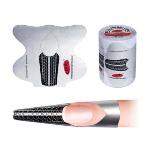 Formelės PNB Extra Pro Nail Paper Forms metalized 100vnt.