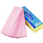 Neaustinės depiliacijos juostelės, geltonos ir rožinės, 200 vnt. - Image 2