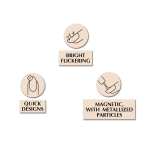 Gelinis nagų lakas UV/LED Magnetic Gel Polish Glamour Cat PNB, 01 Sugar Baby, 8 ml - Image 5