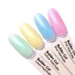 Gelis PNB UV/LED Builder Gel, Matchatte Blue, 15ml - Image 4