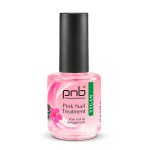 Nagų priežiūros ir stiprinimo priemonė PNB Pink Nail Treatment, 15 ml