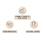 Gelis buteliuke PNB UV/LED Strong Iron Gel, 001 Clear, 17ml - Image 3