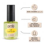 Odelių aliejus PNB VIP Cuticle Oil, 15 ml - Image 2