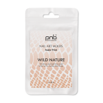 PNB Silicone molds for top shapes Wild Nature Nail Art Molds, Zebra-stripe, 12 pcs